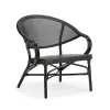Wholesale Modern Restaurant Aluminum Outdoor Stackable Fabric Dining Chair