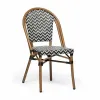Gray Contemporary Outdoor Comfortable Fabric Dining Chairs