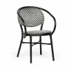 Outdoor Garden Single Dining Hall Chairs Made with Waterproof Fabric