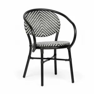 Outdoor Garden Single Dining Hall Chairs Made with Waterproof Fabric