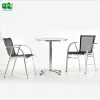 Fabric Restaurant Arm Chairs for Indoor Outdoor Garden Dining Room