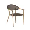 Ease Furniture All Weather Outdoor Coffee Shop Restaurant Dining Fabric Chairs