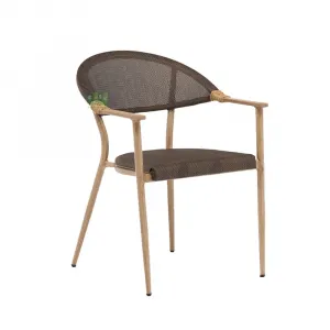 Ease Furniture All Weather Outdoor Coffee Shop Restaurant Dining Fabric Chairs