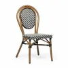 Modern European Metal Leg Fabric Chairs for Outdoor Garden Dining Room