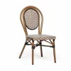 Modern Nordic Farmhouse Dining Room Armless Fabric Chairs for Sale