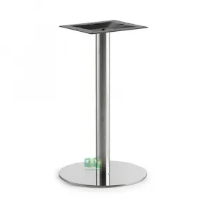 Modern Designer Outdoor Cafe Stainless Steel Dining Table Base