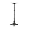 1000mm Height X Shape Coffee Cast Iron Metal bar Table Leg