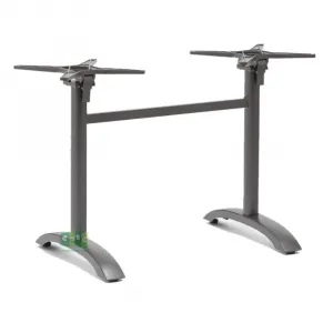 Modern Outdoor Restaurant Folding Aluminum Metal Dining Table Base