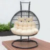 Outdoor Hanging Rattan Egg Leisure Wicker Patio Swing Chair