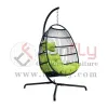 Garden Furniture Outdoor Garden Patio Rattan Oval Hanging Swing Chairs Chair