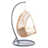 Hot Sale Outdoor Furniture Garden Rattan Wicker Hanging Patio Swing Egg Chair