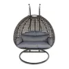 Iron Outdoor Furniture Outdoor Garden Wicker Swing Bed