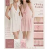Minimalist Double-Layer Hollow Lace Sweet Custom Halter V-Neck Lace Trim 3D Rose Waist-Cinched A-Line Flared Women Mini Dress