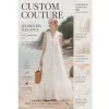 OEM Custom Supported Fashion Lapel Ruffle V Neck Sleeveless Flowy Ruffle Maxi Dress Seaside Casual Vacation Dress