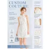 Women Summer Halter Neck Bow Tie Printed Sleeveless Mini Dress Sweet Casual Waist-Cinching Dress OEM Custom Supported