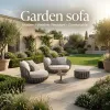 OEM ODM Commercial Modern Outdoor Rope Sofa Set Commercial Grade Waterproof Patio Sectional Furniture for Hotel Villa Garden