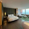 OEM ODM Commercial 3-5 Star Luxury Hotel Furniture Bedroom Sets Modern Custom Solid Wood King Bed Hotel Project Turnkey Solution