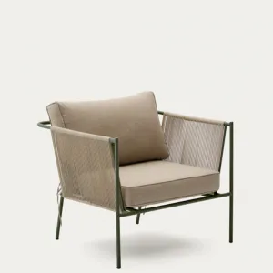 Durable Comfortable Modern Aluminum Outdoor Waterproof Leisure Chair for Garden Patio Balcony Courtyard Entry Gym Seating