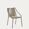 Factory Direct Outdoor PE Rattan Woven Modern Design Eco-friendly Aluminum Frame Outdoor Table Comfortable Patio Garden Lounge