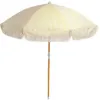 Large Size Custom Color UV Sun Protection Beach Umbrella Modern Design Waterproof Polyester Steel Pole 09m Outdoor Furniture
