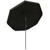 Modern Design Waterproof Iron Garden Parasol with Steel Base and Crank Lift Opening for Outdoor Use Parties and Furniture