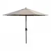 Weisen Modern Waterproof Aluminum Outdoor Furniture Garden Umbrella Base 15M Radius Space-Saving Wall-Mounted Design Tilting