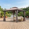 Wholesale Waterproof Vented Roof Gazebo Garden Furniture Party Patio Tent Backyard Canopy Shelter for Outdoor Parties