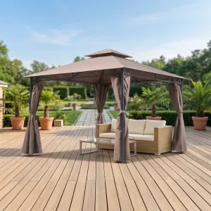 Wholesale Waterproof Vented Roof Gazebo Garden Furniture Party Patio Tent Backyard Canopy Shelter for Outdoor Parties