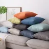 Decorative Waterproof Pattern Polyester Cotton Fabric Garden Patio Outdoor Furniture Dustproof Cushion Throw Pillow