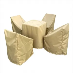 Factory Rain Snow Polyester Material Stacking Waterproof Outdoor Garden Patio Anti-UV Table Set Furniture Cloth Dust Cover