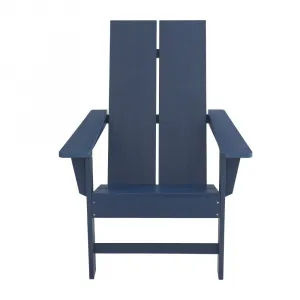 Waterproof Outdoor Garden Patio Beach Classic Fixed Lounge Hard Plastic Plywood Adirondack Chairs Furniture