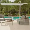 Aluminum Italian Modern Outdoor Sofa Set Waterproof Cushion Garden Furniture Patio Hotel Courtyard Park Leisure Durable