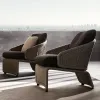 Balcony Leisure Wood Small Sofa Outdoor Furniture Courtyard Garden Terrace Living Room Combination Hotel Villa Modern