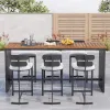 Competitive Price Durable Modern Wood Outdoor Bar Chair Stool for Home Bar Dining Hotel Commercial Use
