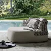 Creative Rattan Sofa Set Outdoor Furniture for Hotel Balcony Park Modern Waterproof