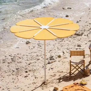 Designer Artistic Modern Waterproof Aluminum Sunshade Umbrella Outdoor for Wedding Photo Props Courtyard Furniture