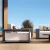 Durable Waterproof Weather Resistant Eco-Friendly Modern Natural Teak Wooden Sofa Set Waterproof Cushions for Outdoor Bedroom