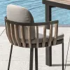 Excellent Quality Teak Garden Sofa Outdoor Furniture for Hotel Courtyard Park Apartment Use-Modern Design Rust Proof Waterproof