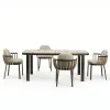 Excellent Quality Teak Garden Sofa Outdoor Furniture for Hotel Courtyard Park Apartment Use-Modern Design Rust Proof Waterproof