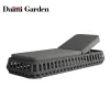 Factory Modern Durable Outdoor Garden Furniture Single Seater Sunbed Sofa Set Aluminum Patio Furniture for Hotels Parks Poolside