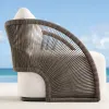 Foshan Customizable Luxury Outdoor Garden Patio Sofa Set Waterproof Rattan Sofa-Hotel Courtyard Use Eco-Friendly Durable