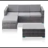 Garden Furniture Outdoor L-Shaped Wood Sectional Sofa Set Apartment Courtyard Park Hotel Villa Use Modern Design Eco-Friendly