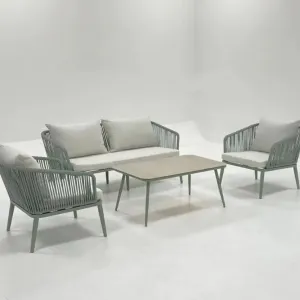 Garden Modern Designed Corner Top Sell Rattan Eco-Friendly Patio Set Outdoor Furniture Sofa Set for Hotel Villa