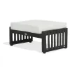 High End Customized Single Sofa Nordic Hotel Garden Waterproof Leisure Aluminum Frame Outdoor Sofa