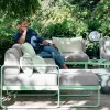 Best Selling Modern Outdoor Aluminium Patio Garden Park Furniture Waterproof Sofa Set