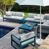 Best Selling Outdoor Aluminum Garden Sofa Set Simple Modern Waterproof Eco-Friendly Rust Proof Courtyard Hotel Park