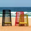 Outdoor Rattan Sofa Set Lazy Reclining Chair Sun Proof Courtyard Combination for Hotel Park Use