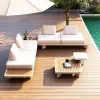 Rattan Furniture Durable Villa Courtyard Resort Patio Hotel Garden Outdoor Sofa Set