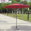Waterproof Hanging Market Umbrellas Beach Garden Parasol Patio Umbrella Granite Base Modern Outdoor Furniture