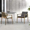 Leisure Garden Patio Modern Outdoor Solid Wood Rattan Sofa Set for Hotel Villa Use